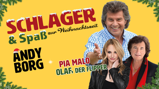 Schlager & Spaß zur Weihnachtszeit mit Andy Borg